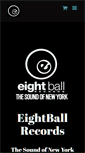 Mobile Screenshot of eightballrecords.com